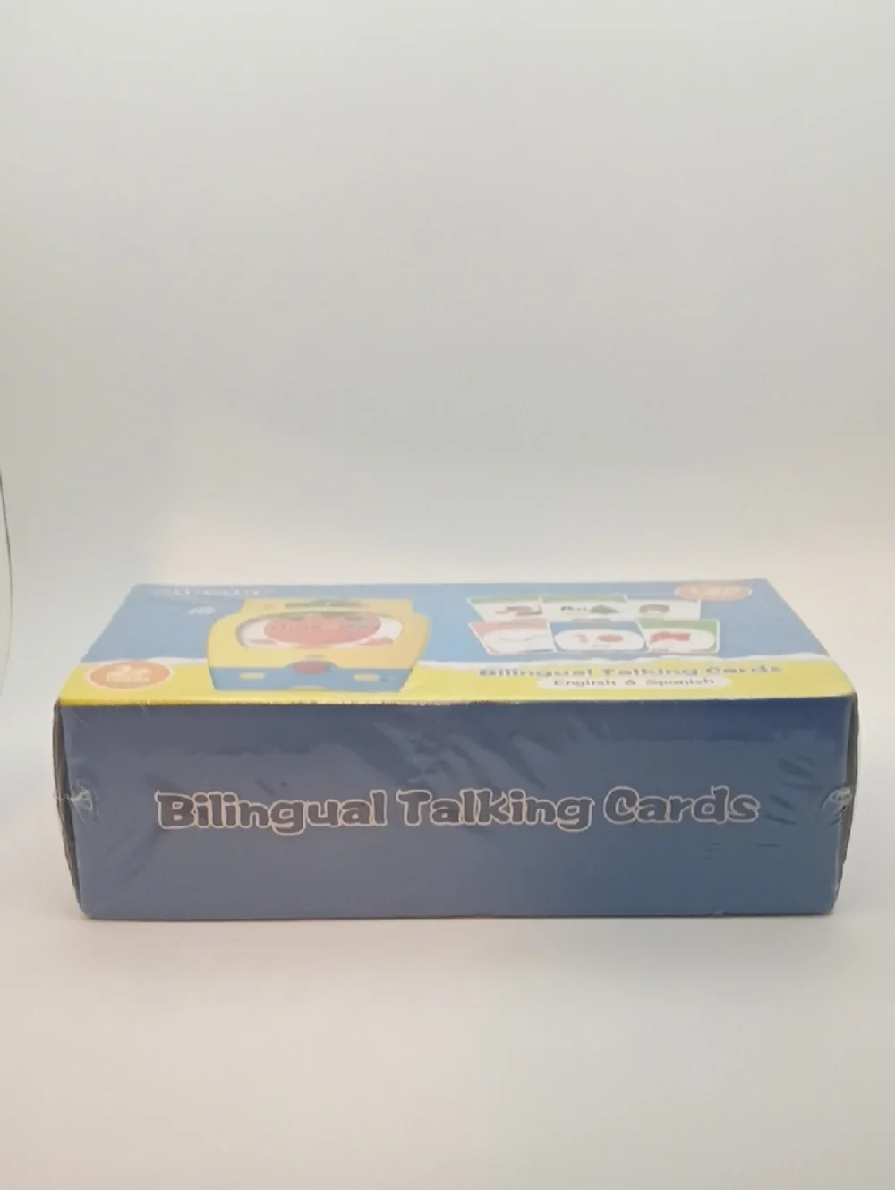 Qiaojoy 2+ Year Olds Bilingual 120 Piece English/Spanish Talking Cards Sealed!